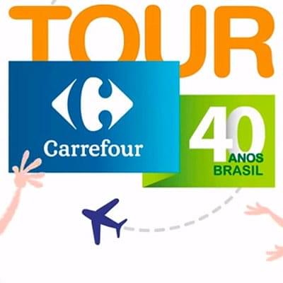 Imagem de previsualização do site Carrefour Tour 40 Anos